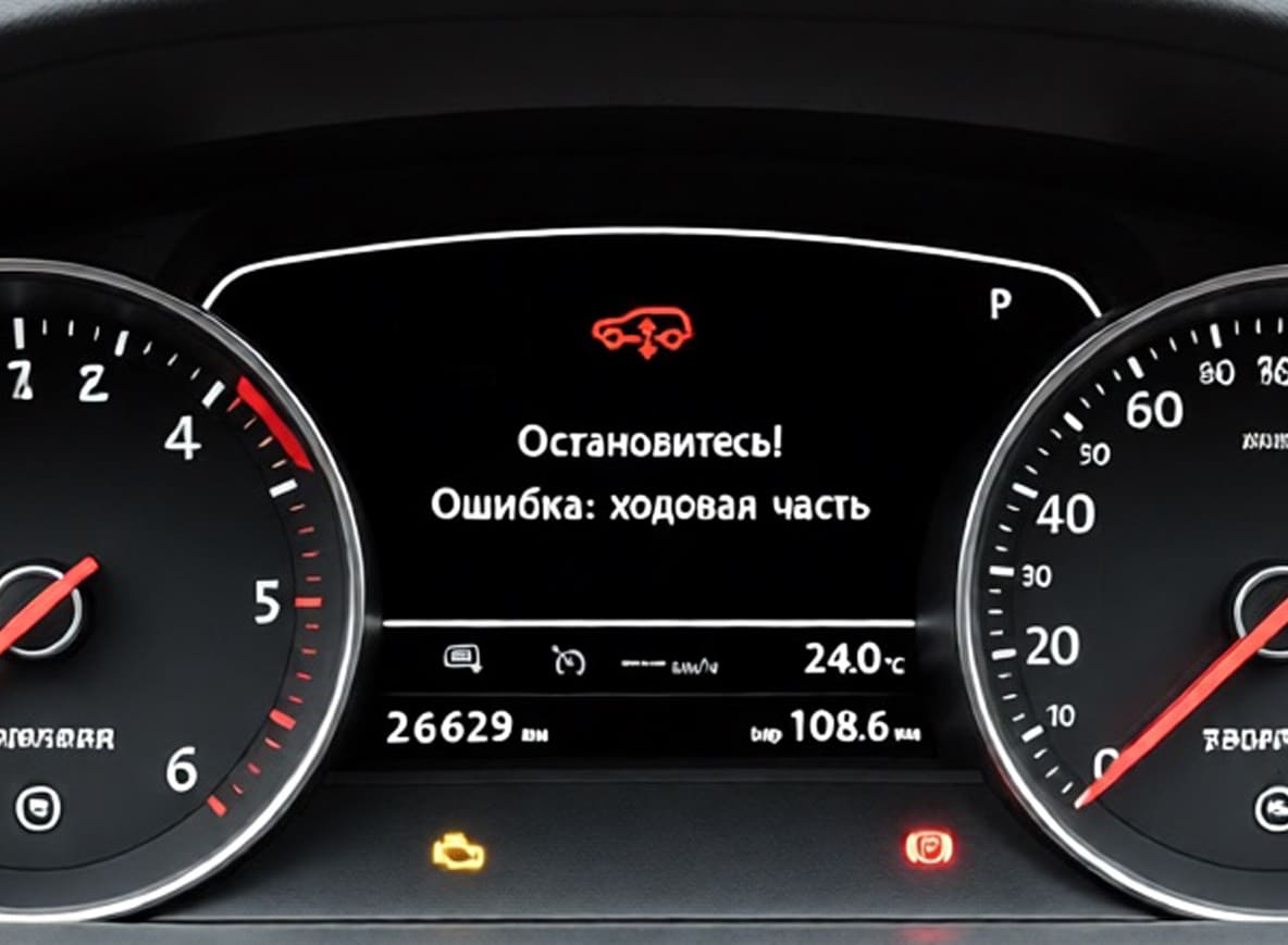 Коды ошибок подвески Volkswagen